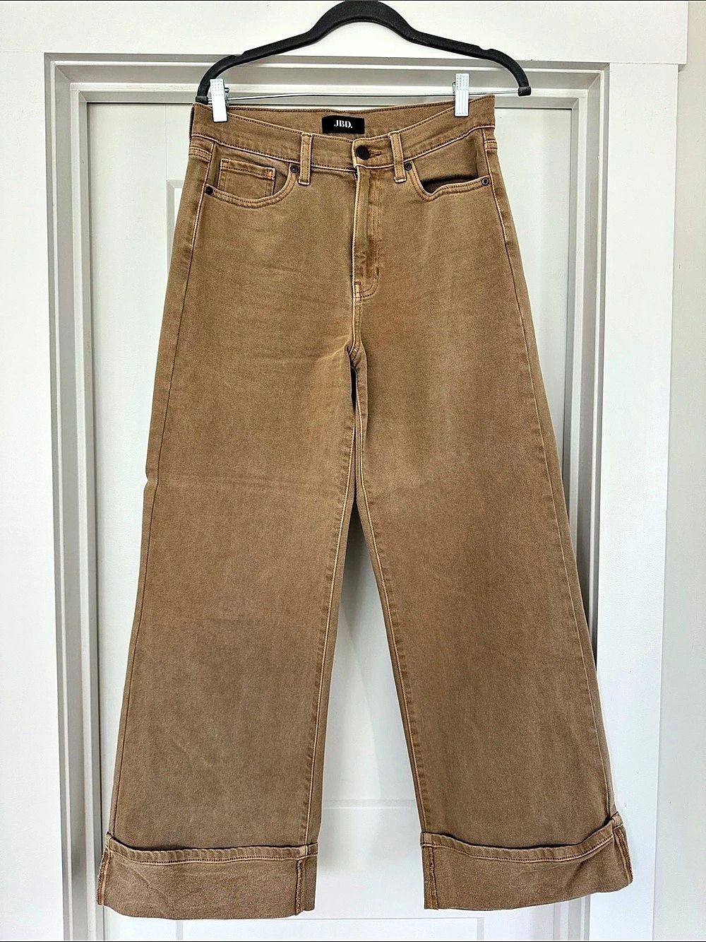 JBD. Wide Leg Jeans in Brown Waist 30 Like New